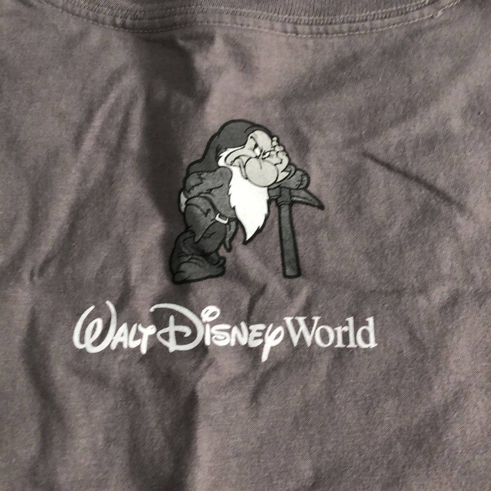 Disney Grumpy tee size L - Picture 4 of 5